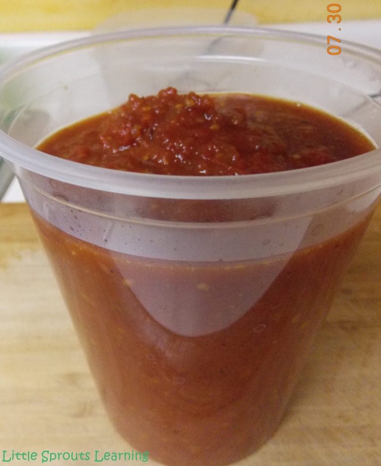 Do you have a ton of tomatoes to use up? Oven roasted tomato sauce has a depth of flavor that is unbeatable and it permeates every dish you add it to.