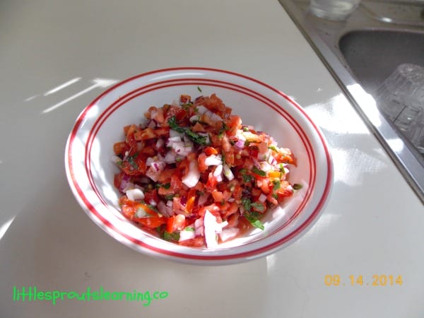Garden fresh pico de gallo is bursting with flavor, it's hard to compare. It's easy to make, tastes fresh, and is good for you.