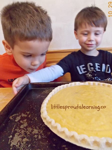 This kid-friendly pumpkin pie recipe is fun for kids to help you make. I hope you'll get in the kitchen with your kids for some kids cooking classes.