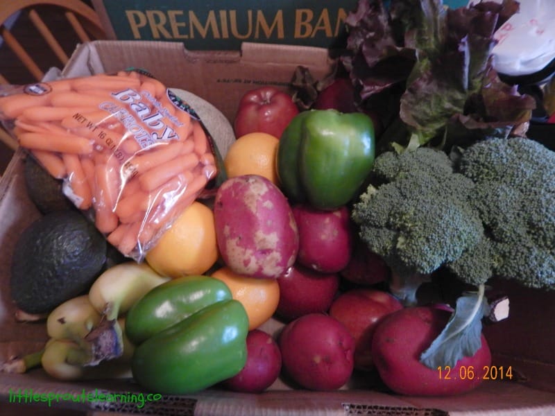 produce in a box
