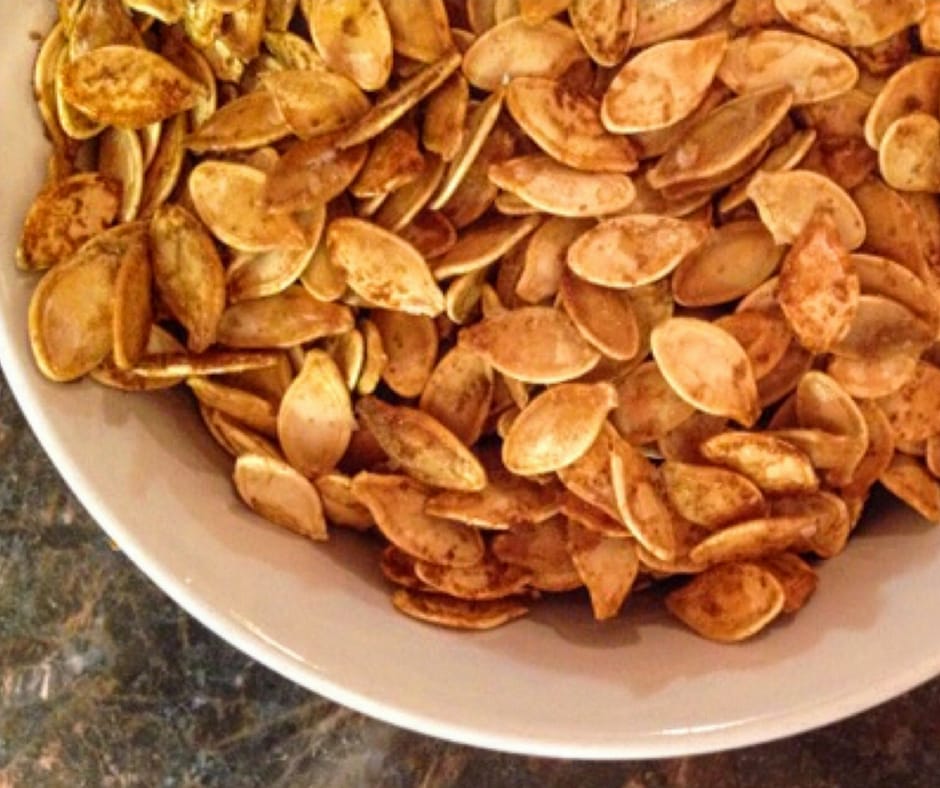 Check out how easy it is to make your own pumpkin seeds. Don't waste those tasty seeds inside the pumpkin.  They can be used to roast pumpkin seeds.