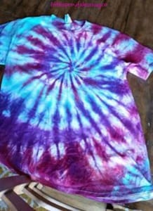 homemade tie dye