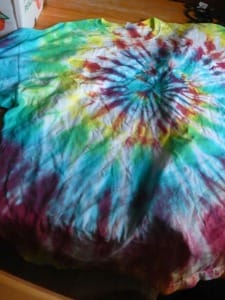 tye dye shirt