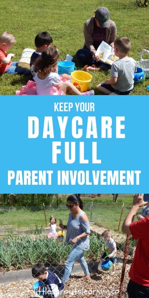 Parent involvement activities for daycare help you bond with parents and build relationships! Quality care is important, but communication is too. 