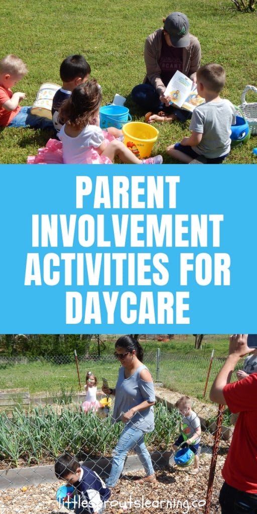 Parent involvement activities for daycare help you bond with parents and build relationships! Quality care is important, but communication is too.