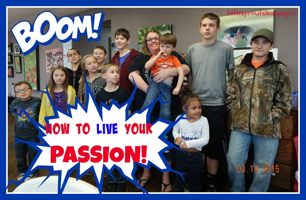Group of kids with daycare provider, how to live with passion for what you do