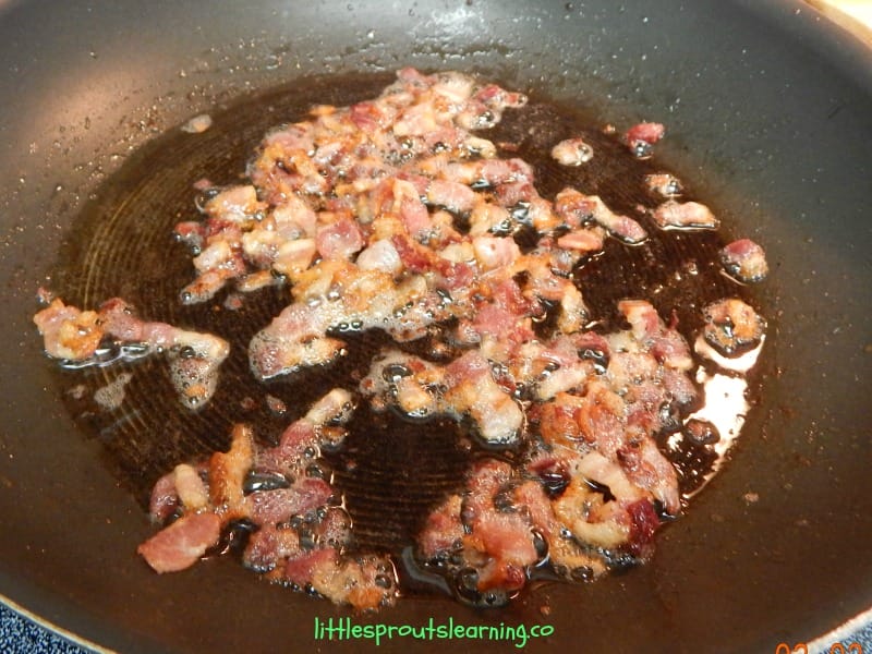bacon saute