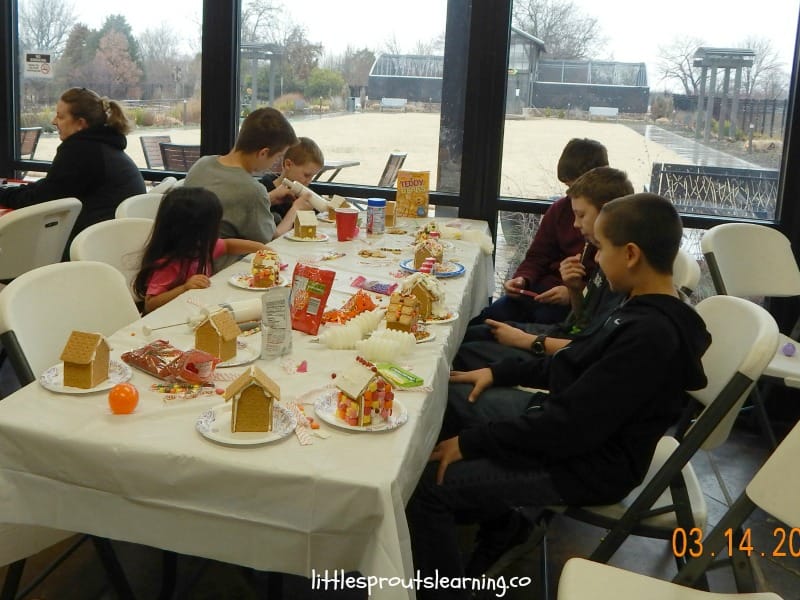 gingerbread at childcare celebration,