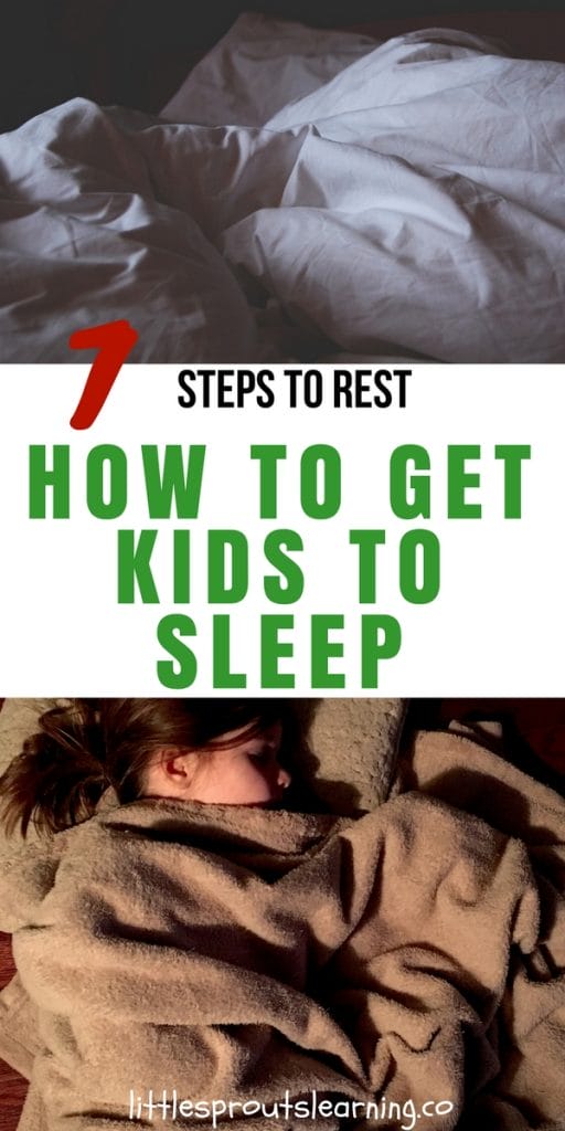 Kids sleeping in bed