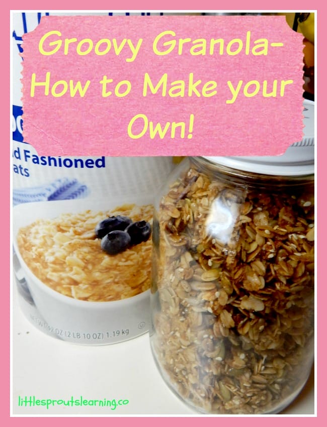 Granola is a staple in my house and I make it often. Healthy granola is a great snack to have around and this recipe is super cinchy!
