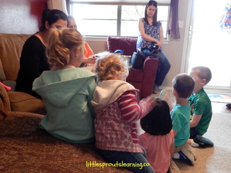 How to Throw a Great Easter Party-Getting Families Involved resurrection story