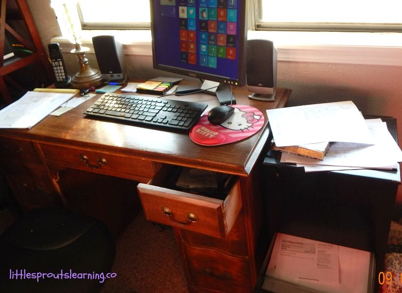 organizing paperwork