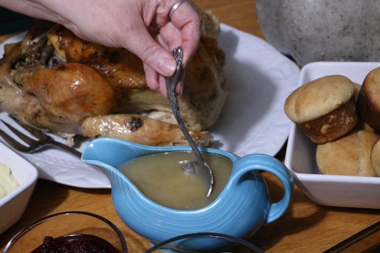 This homemade turkey gravy recipe will be the star of your holiday table. Homemade brown gravy is so much better than store-bought, you'll amaze the family.