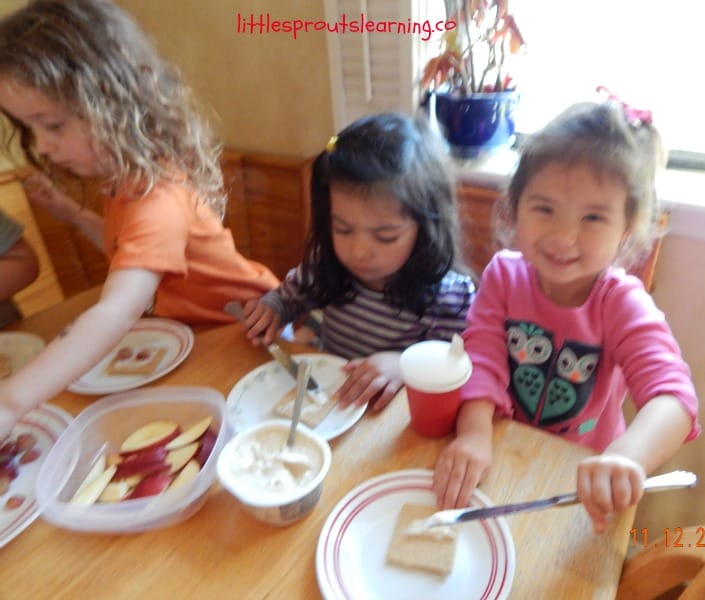 If you’re looking for an easy activity for kids, try mini fruit pizzas. Use this fruit pizza recipe and vary it however it works with what you have at home.