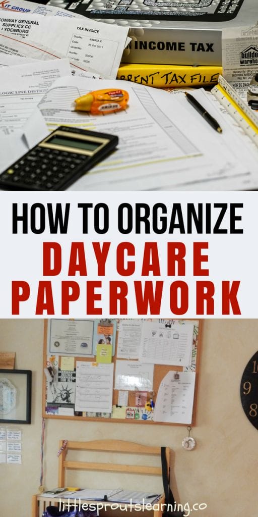 How to Organize your Daycare Paperwork
