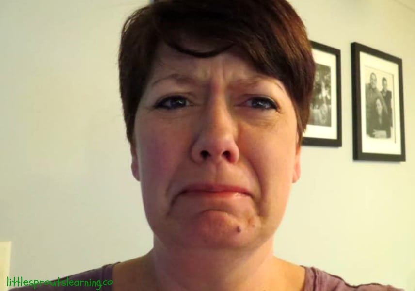 upset childcare provider