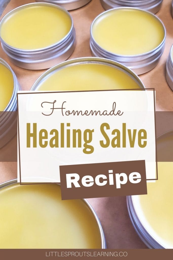 Learn how to make homemade healing salve and you won't need to buy antibiotic ointment again for chapped lips, dry skin, cuts, scrapes, bruises, or burns.