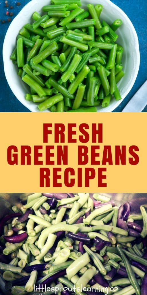 garden fresh green beans in a bowl