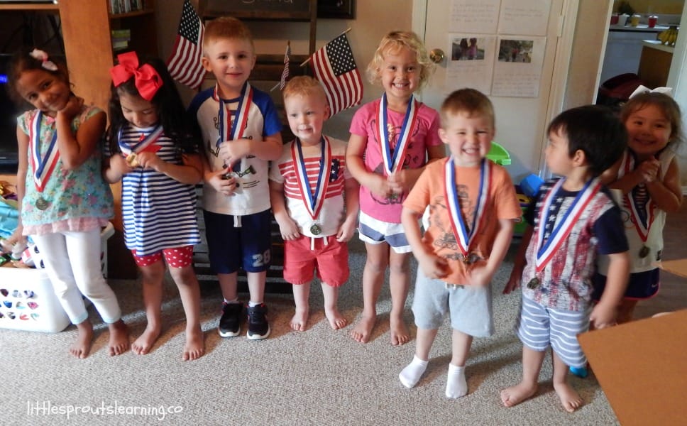 olympic gold medals for kids summer games