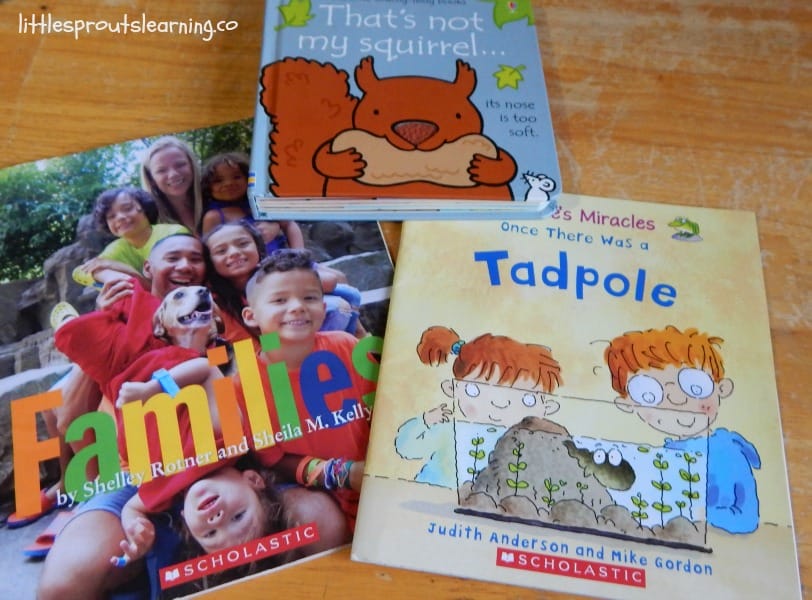 books on the table, gifts for daycare kids