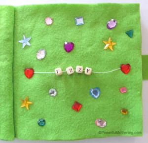 felt quiet book for kids homemade christmas gift