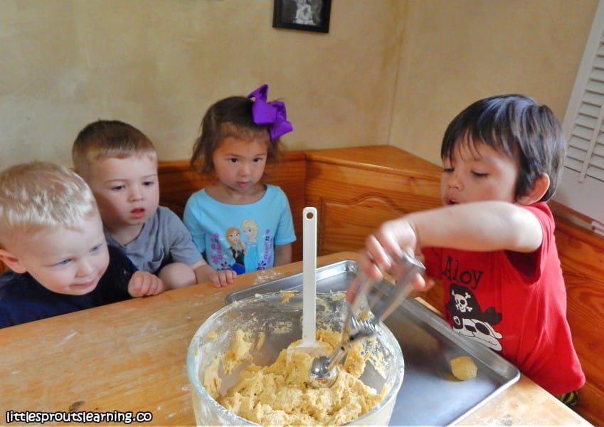 cooking with kids