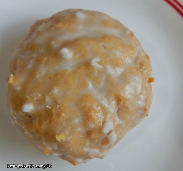 pumpkin cookie on a plate