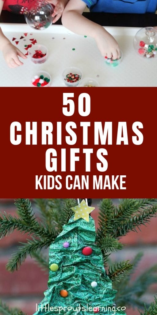 Finding Christmas gifts kids can make can be a challenge sometimes. Making gifts for parents is a fun way to teach kids to be givers.