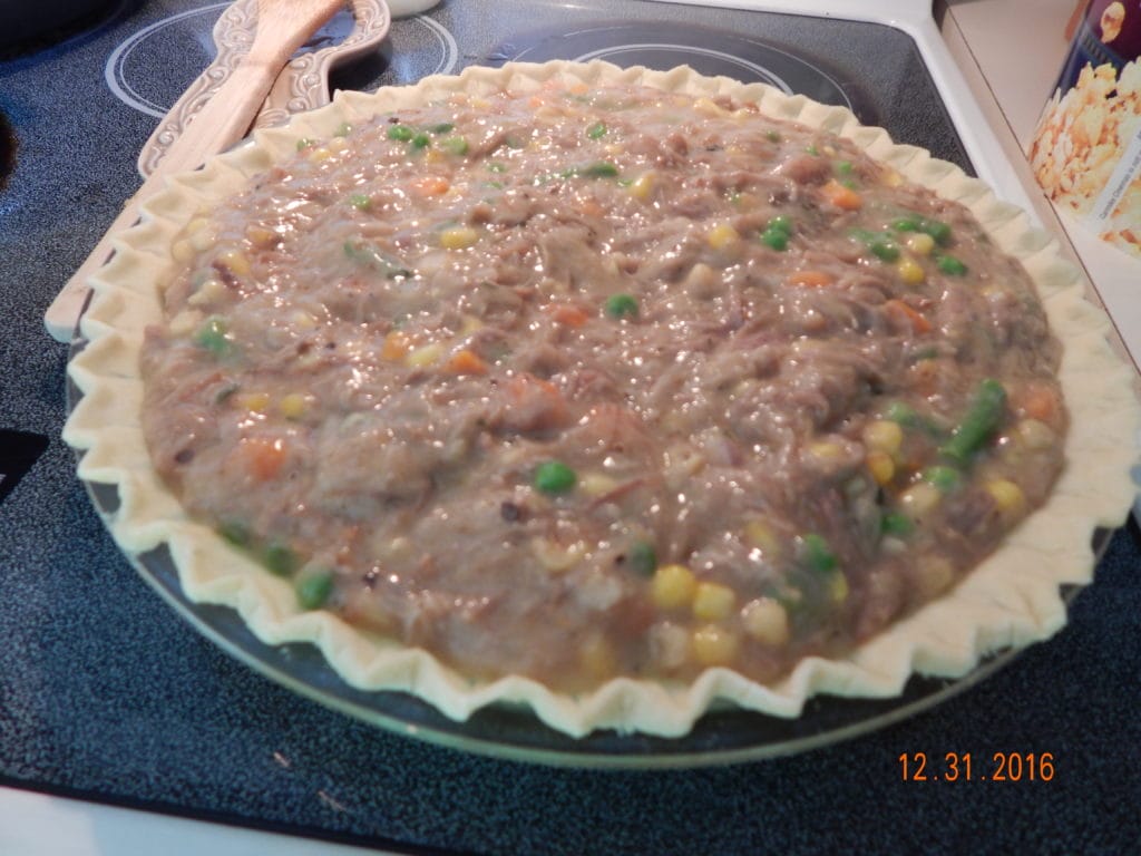 pork roast leftover pot pie