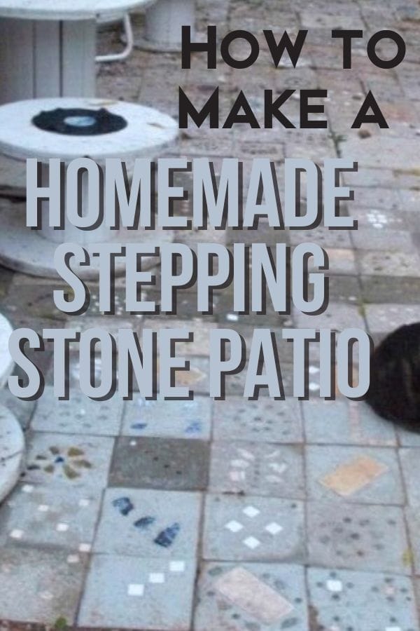 Would you love to have a unique and personal place to hang out in the yard? You can make your own unique homemade stepping stone patio.
