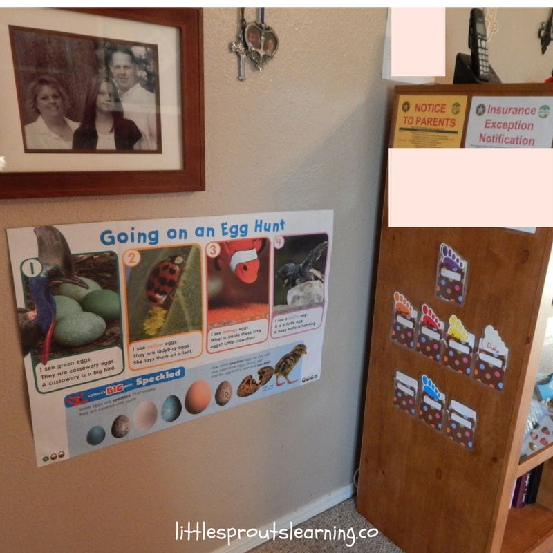 check in station for home daycare