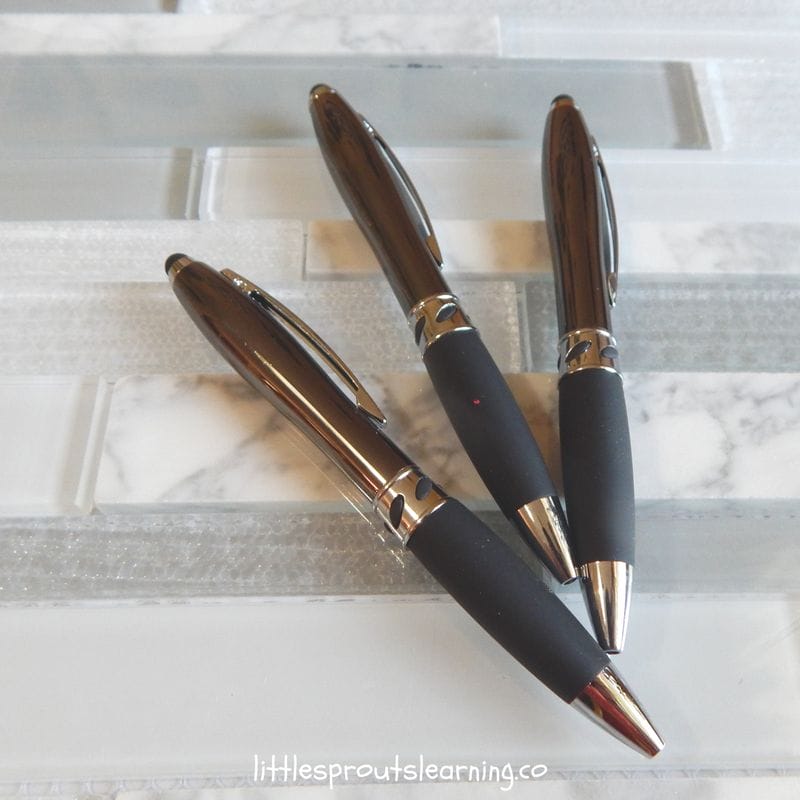 family childcare advertising pens