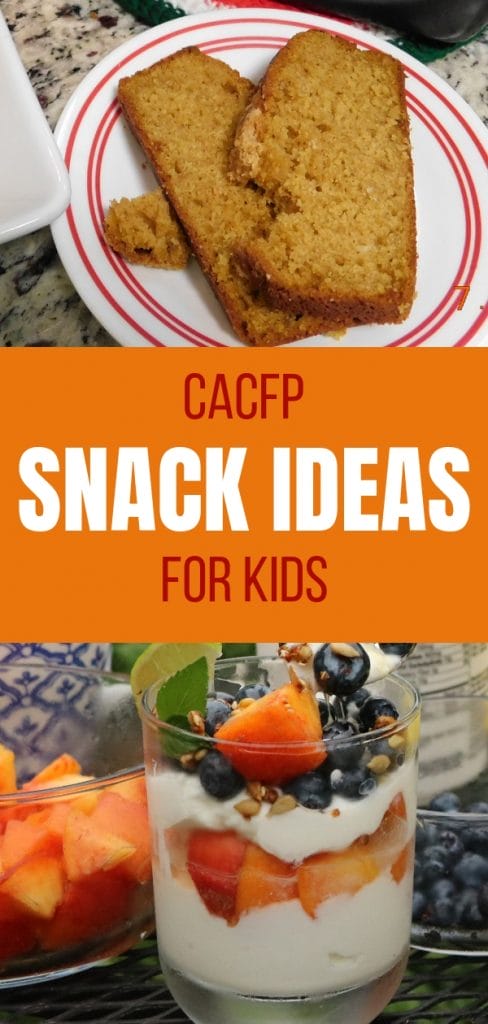 CACFP Snack Ideas for Childcare
