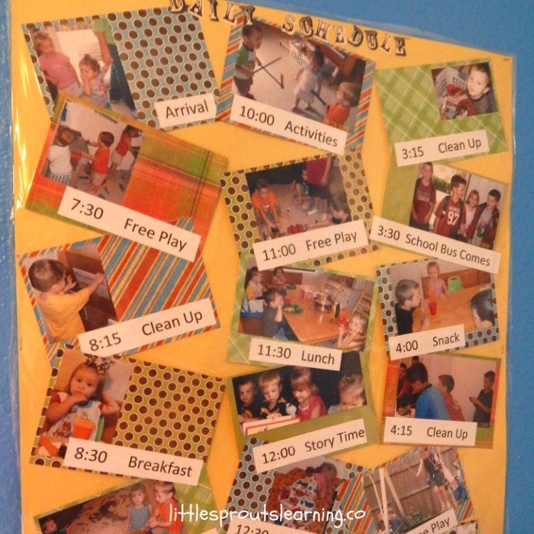 Daily routines in your daycare daily schedule is one of the most important things you’ll do to make your days successful.