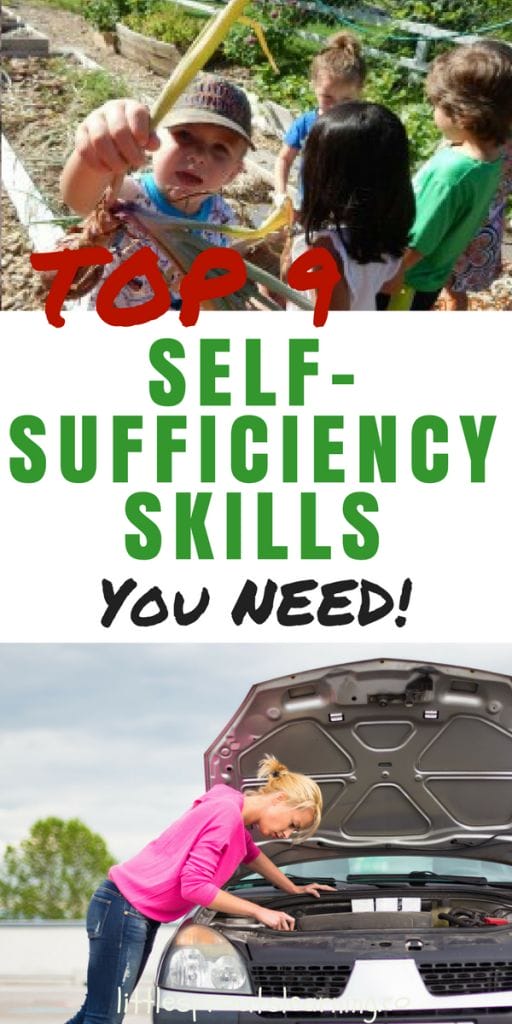 Top 9 Self-sufficiency skills you need