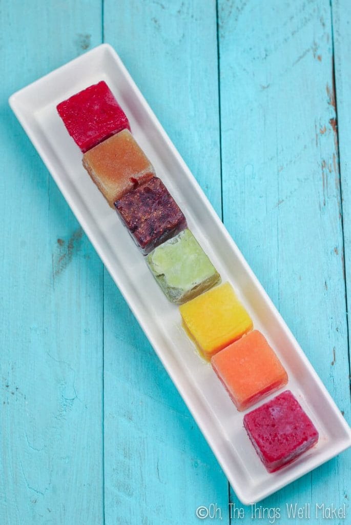 freezing fruit for smoothies