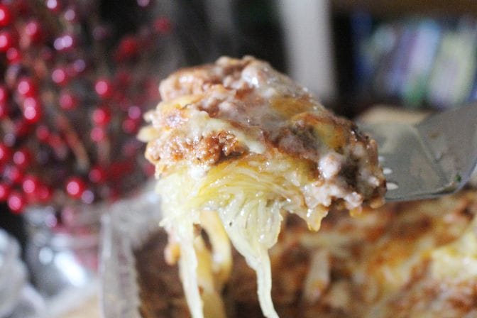 spaghetti squash casserole freezer meal