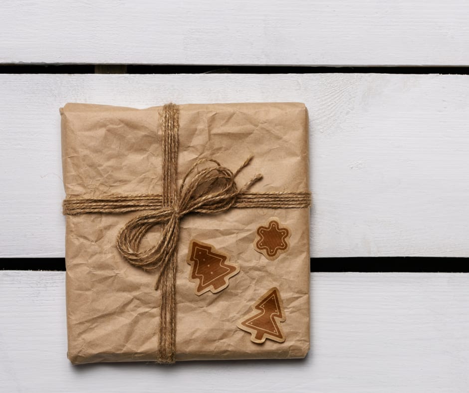 simple packaging on a plain table