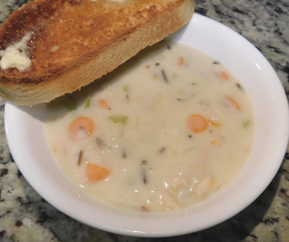 There’s nothing more comforting than a warm bowl of soup, but who has time to make it? With your instant pot, you can have chicken and wild rice soup in a few minutes