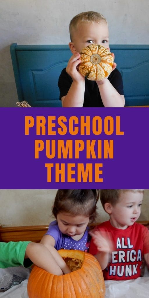 Kids love pumpkins. They make us think of fall and Halloween. Check out this Preschool Pumpkin Theme with ideas that aren't just crafts.