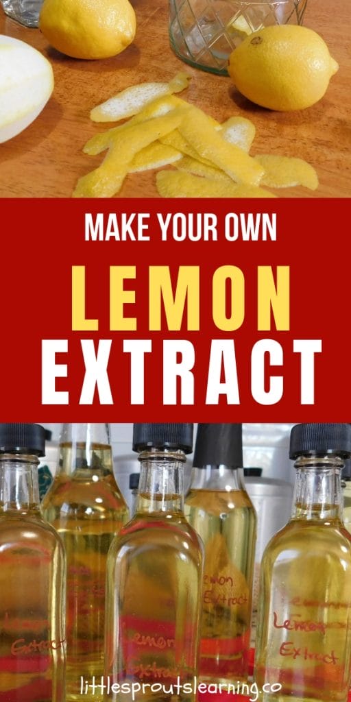 I love making my own extract so I thought I would try my hand at lemon. It turned out so fresh and lemony, so much different than store bought.