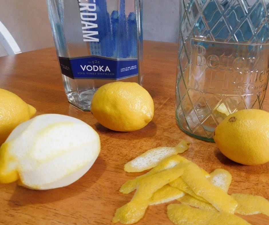 Lemons zested