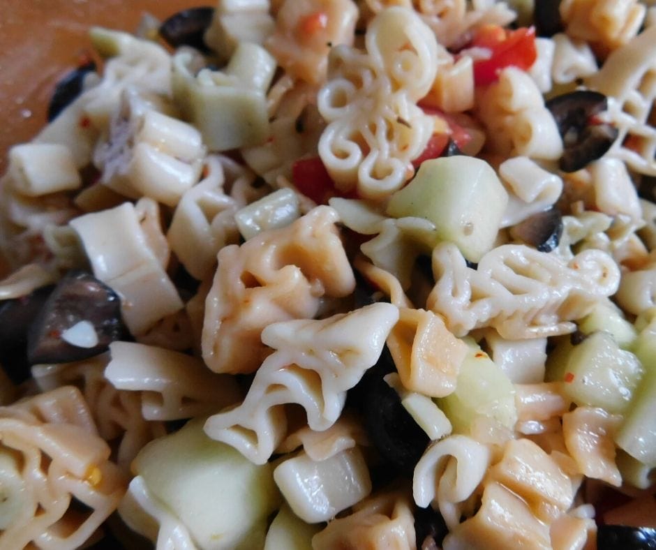 shark pasta salad