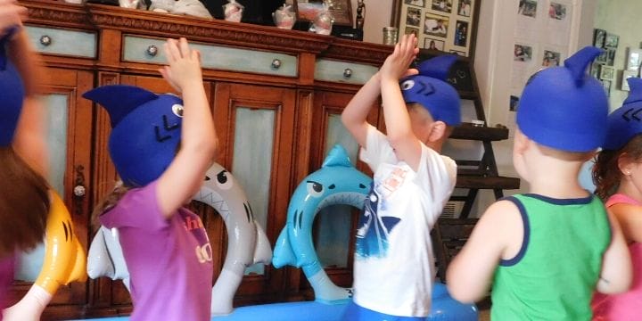 Kids love animals and sharks are no different. We had a ton of fun with an educational shark party for kids and I know you will too. Check out these ideas.