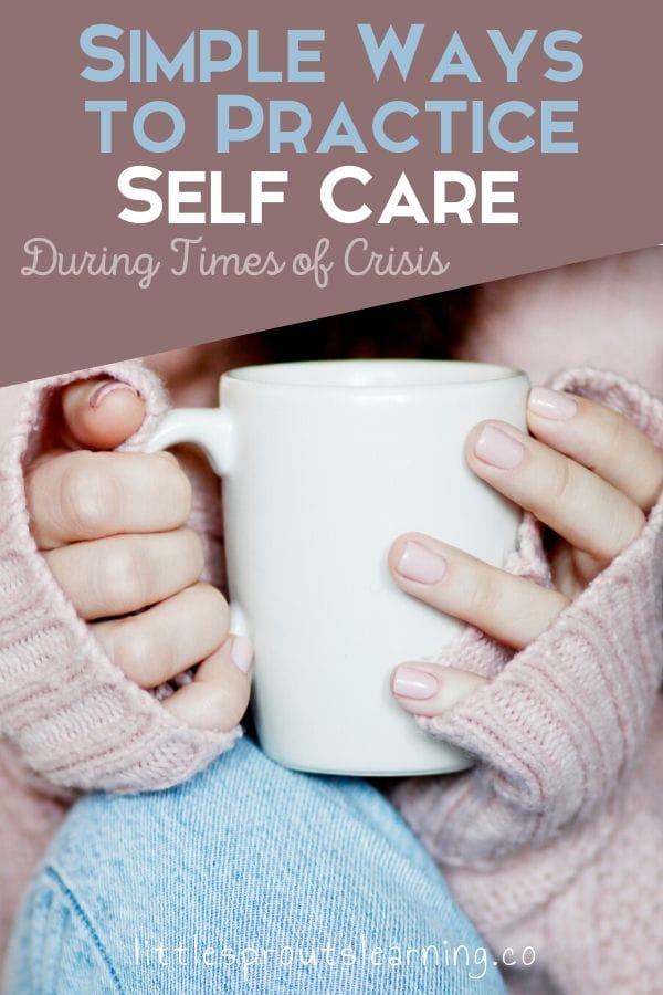 We all feel the stress sometimes. We all get overwhelmed. Here are some simple ways to relieve stress practice self care during times of crisis.