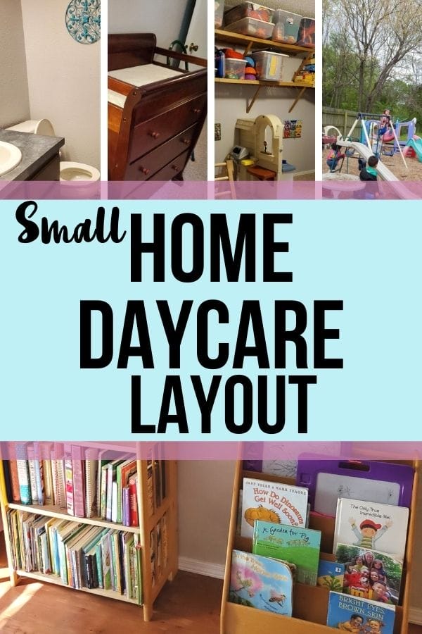 small home daycare set up pictures inside and outside.