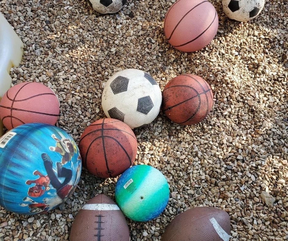 assorted balls for toddlers