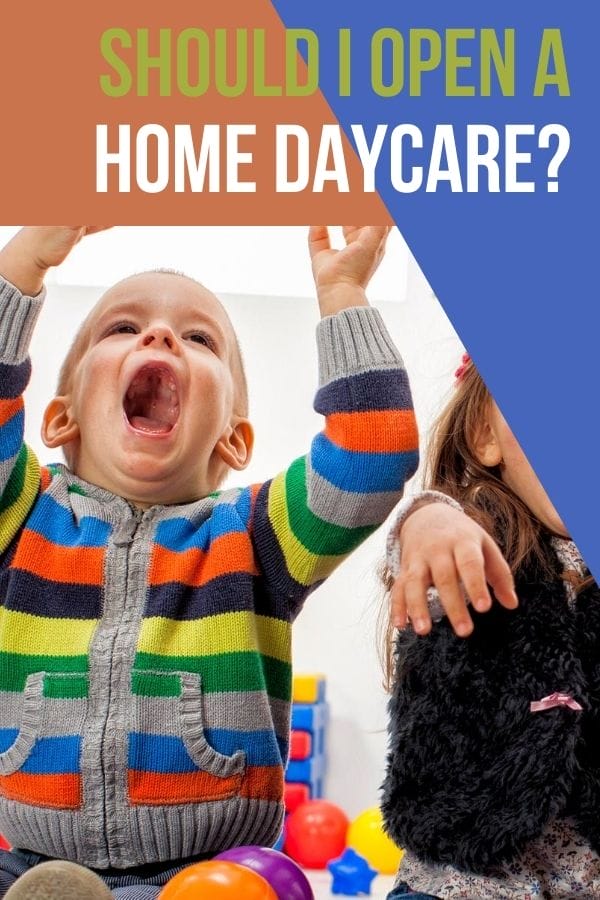 children playing and having fun at home daycare