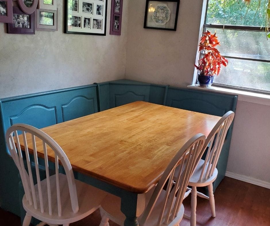 small home daycare layout dining table for eating and crafts and activities
