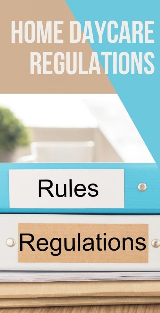 There are many different home daycare regulations depending on where you might live. Each state has its own set of rules. You’ll need to check for your area.